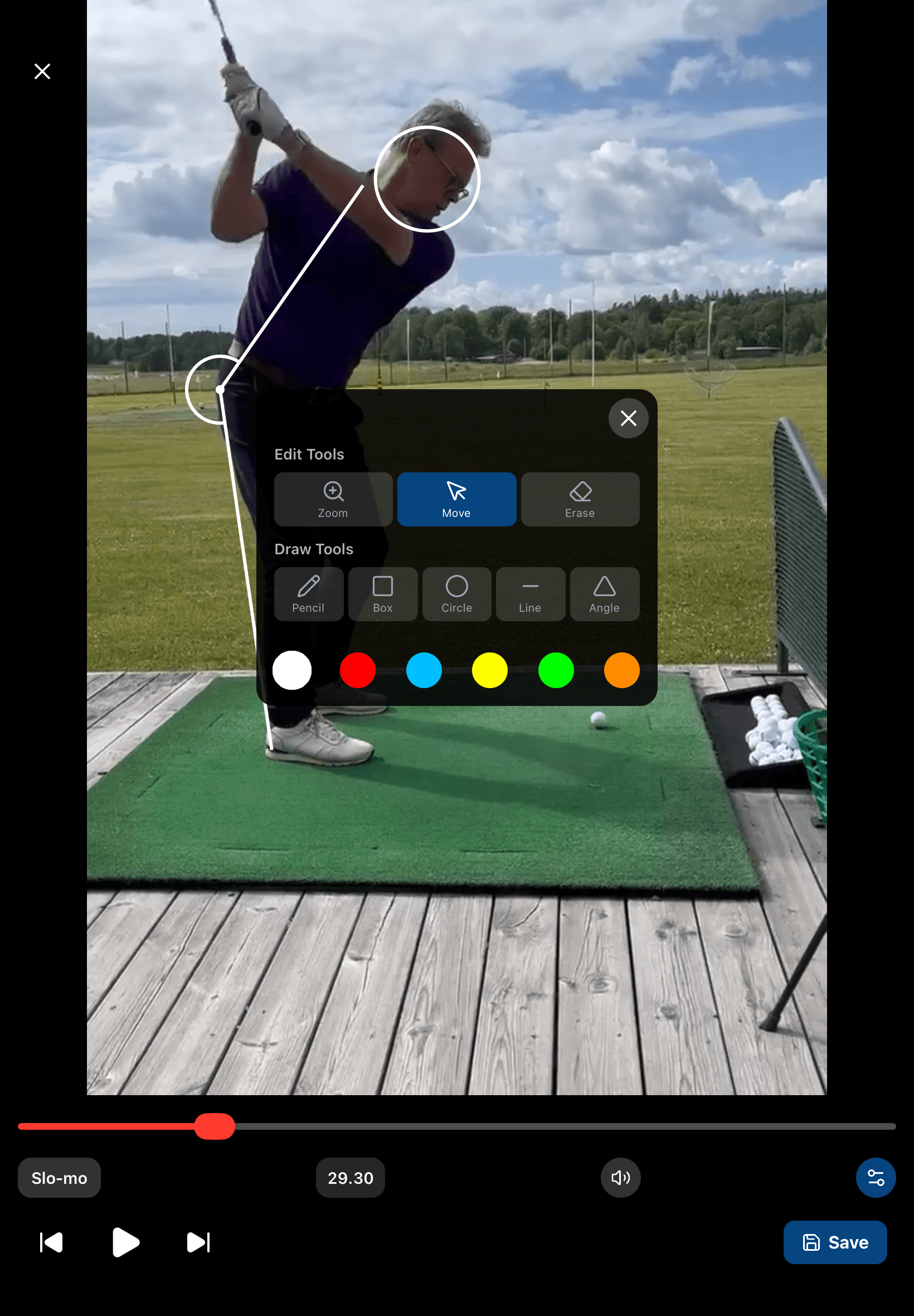YourGolf Pro - video analysis on iPad